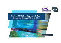 NTA proposal for 3 large N11 Park'n'Rides