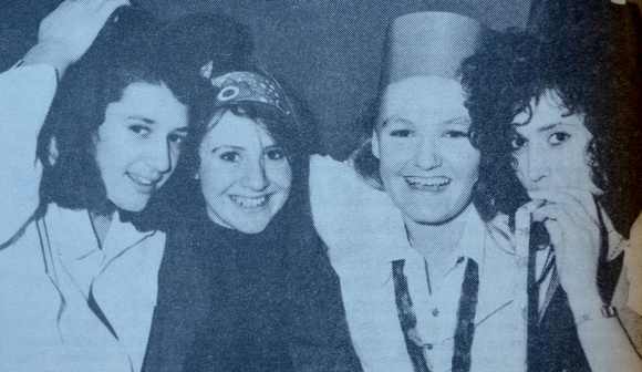 New Year's at Lautrex for Linda Collins, Nicola Paul, Audrey Browne & Lynn Sweeney 1994 Bray People 1