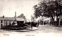 Fitzwilliam Square, Wicklow vintage postcard