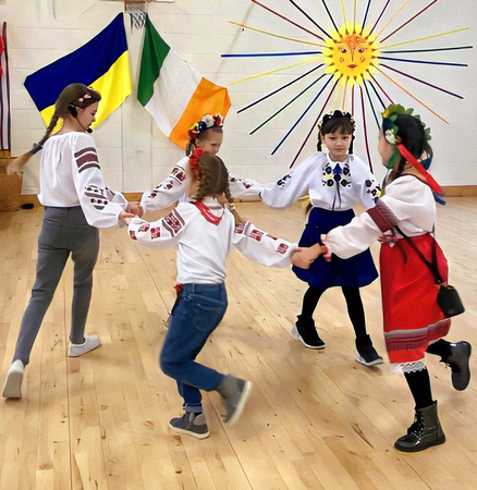 St Patricks National Schools Ukrainian Cultural Day Masliana FRI3MAR23 5