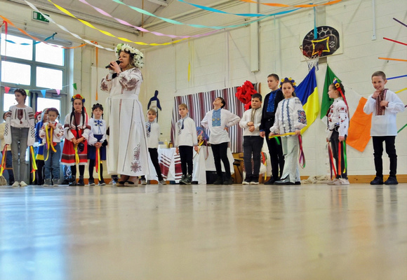 St Patrick's National School's Ukrainian Cultural Day Masliana FRI3MAR23 20