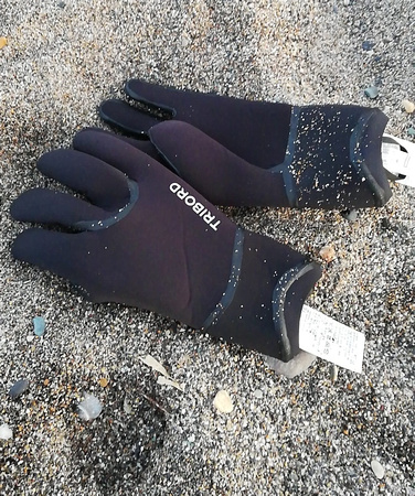 Found Swim Gloves South Beach left a Lifeguard Hut 16MAR21 Michelle Lambert Facebook