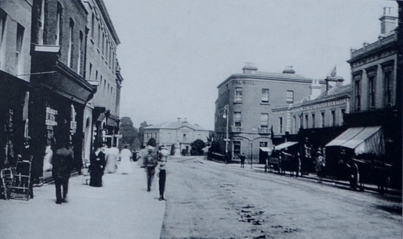 Bray Archives NOV17 Main Street towards The Royal Hotel