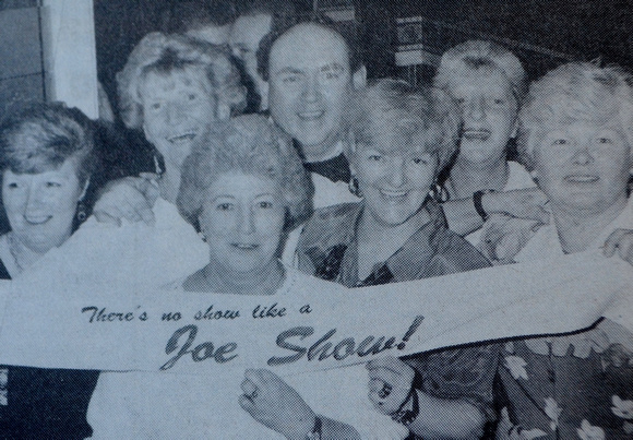 Joe Dolan fans at The La Touche Hotel 1994 Bray People 1