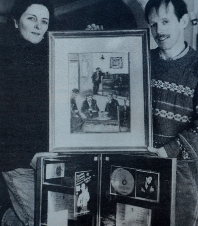 Mary & Michael Hayes in the frame 1994 Bray People 1