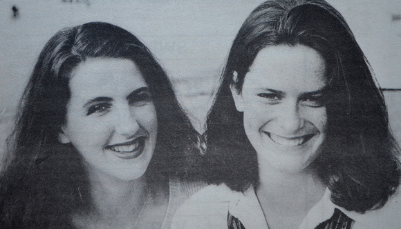 Festival Queen hopefuls Emma Gale & Lorna Coburn 1994 Bray People July To December