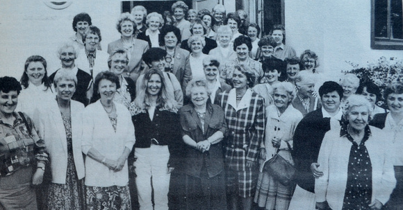 The ICA welcomes some girls from the County Down 1994 Bray People July to December