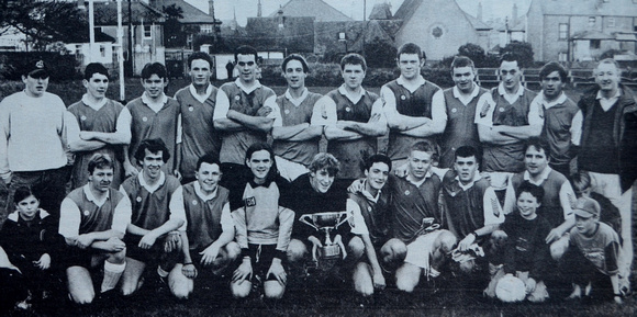 Greystones Éire óg defeat Kilmac for the Kennedy Cup 1994 Bray People June to December