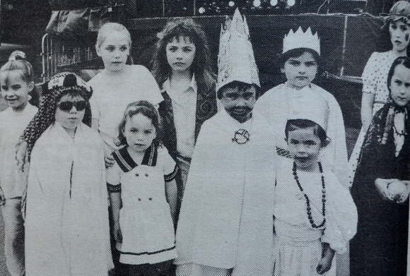 Fancy Dress competition at Greystones Summer Festival 1994 Bray People July to December
