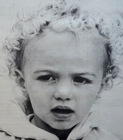 Bonny Baby toddler boys winner Kilian Sullivan 1994 Bray People July To December