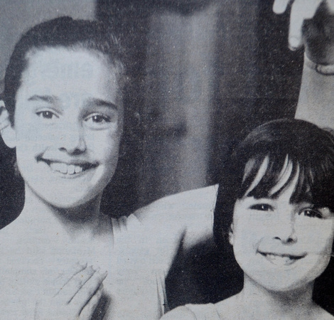 Donnelly School of Ballet's Sinead O'Connor & Anna Ruth 1995 Bray People