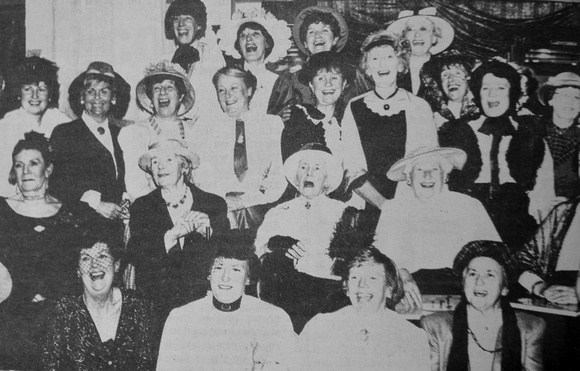 Greystones Golf Club ladies cententary costume celebrations 1995 Bray People