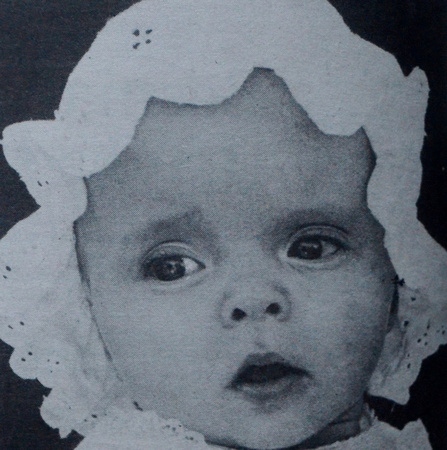 4-months-old Emma Michell-Keenan win the Bonny Baby competition 1995 Bray People July to December