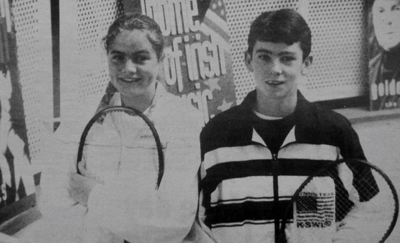 Tennis Toppers Laura McCracken & Nicholas Malone 1995 Bray People July to December