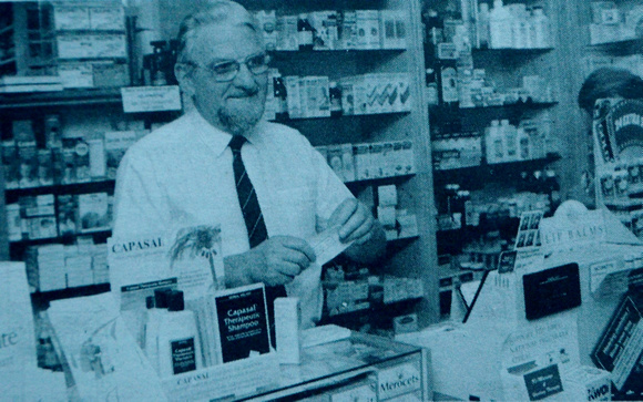 Charlie Roche launches his Blacklion chemists 1995 Bray People July to December 1