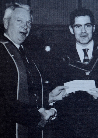 Greystones Garda Sergeant Martin Fitzgerald receives his Bachelor of Arts (Honours) 1995 Bray People