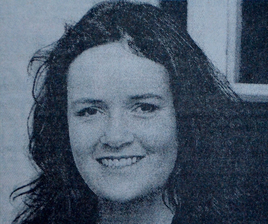 Young Ciara Kelly wins the Edward Smith medal 1997 Bray People