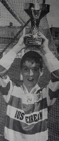Greystones U13's Emmett Killeen is the Greystones Sports Person Of The Year 1997 Bray People
