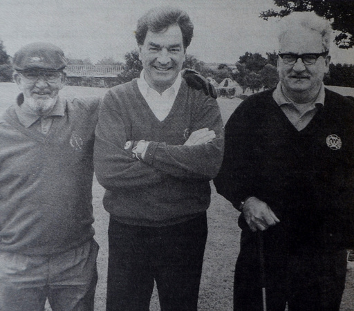 Captain's Prize at Greystones Golf Club with Jim Clarke, Tommy Hayden & Jim McCarthy 1997 Bray People