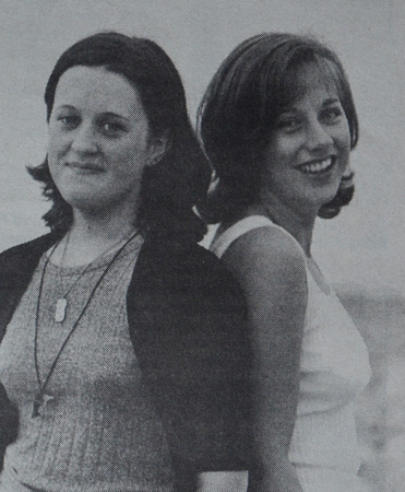 Greystones Festival Queens 1997 Roisin McDonnell & Lisa Muldowney 1997 Bray People