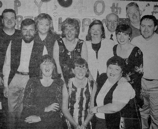 Birthday girl Carmel Hannon gets a surprise 40th at The La Touche Hotel 1997 Bray People