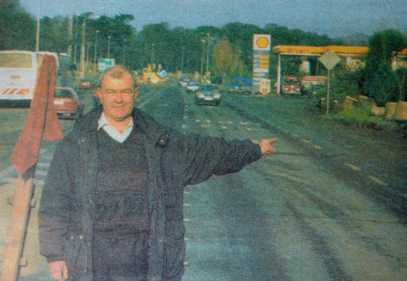 Kilmac's Tony Doyle approving of planned €18.5m new road project 1998 Bray People