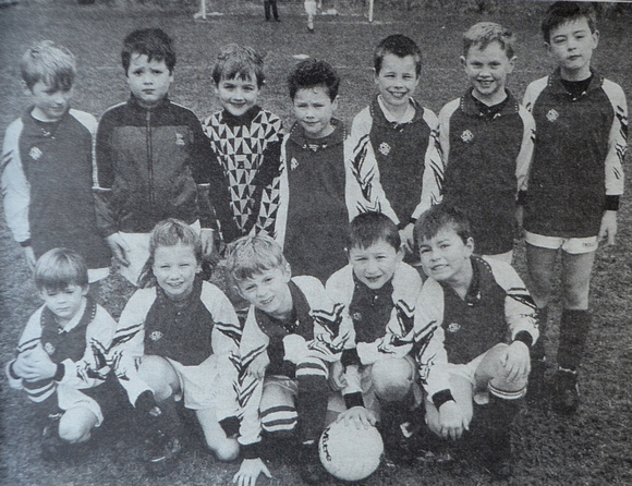 Enniskerry U8s after beating St Anthony's 1998 Bray People