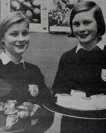 Newcastle twins Claire & Aileen McDermott at the ESB Learning Zone finals 1998 Bray People