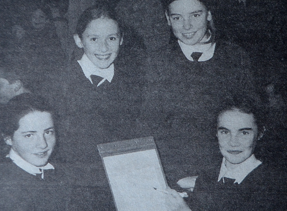 St Brigids Pioneers Laura Holly, Sinead Lavelle, Kate Corcoran & Anna Foy 1998 Bray People