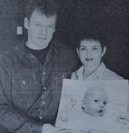 Tony & Kathryn Harbison with their late son, Daniel 1998 Bray People