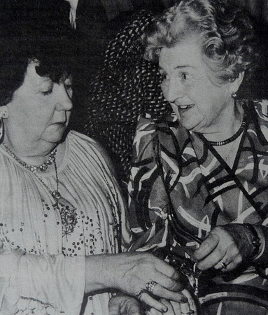 Acting icons Gladys Sheehan & Maura Deady 1998 Bray People