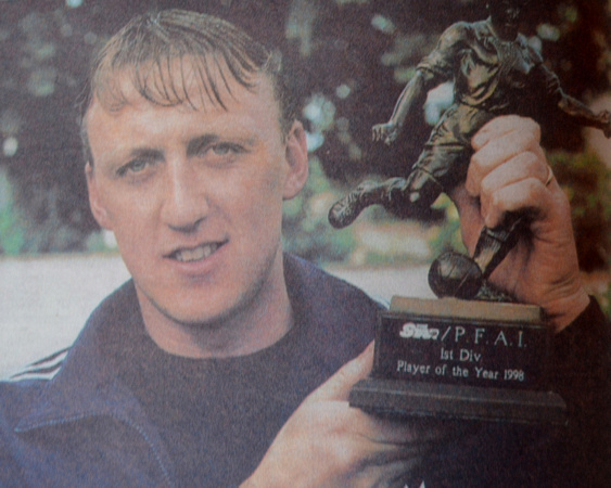 national League Player Of The Year 1998 Kieran 'Tarzan' O'Toole 1998 Bray People