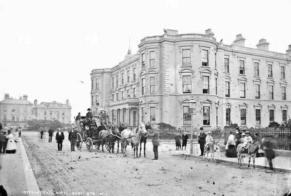 International Hotel Bray 1870s