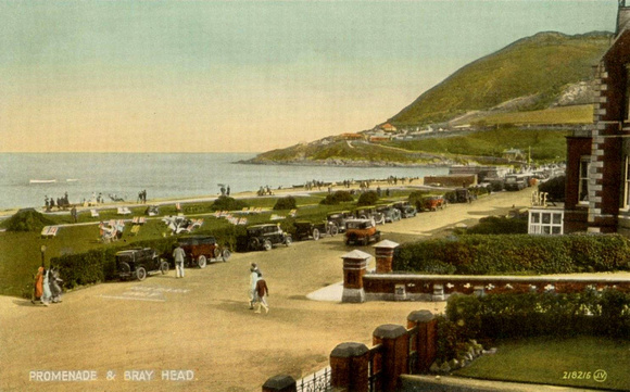 Promenade & Bray Head postcards with rockin' motors