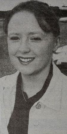 Festival Queen contestant Linda Larkin, from The Beach House 1998 Bray People