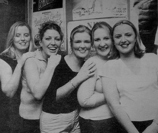 Ceoil Agus Craic Weekend with Sarah Jane Scully, Jenny Ayree, Tarcy Whelan, Emer O'Flynn & Carina Behan 1998 Bray People