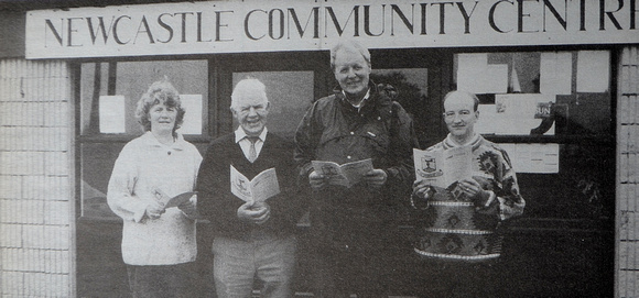 Newcastle Community Centre with Pam Minnock, Jim Lynch, John Markham & Eoin Britton 1998 Bray People