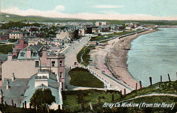 Bray Head Postcard stamped 1906