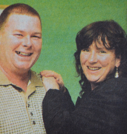 Eddie & Caroline Nugent at Kilcoole House launch 1998 Bray People