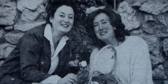 Lucey & Wendy McDonnell at their Kilmacanogue farm 1998 Bray People