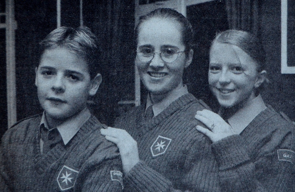 Order of Malta smoothies Stephen Milligan, Sara Brereton & Niamh McGeown 1998 Bray People