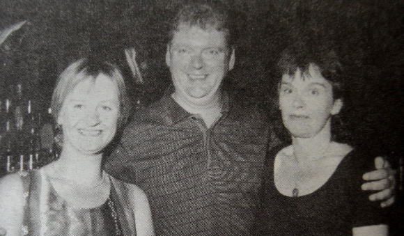 Grainne McLoughlin, Brian Kenny & Caroline Kearon at the La Touche's Waterfront Conference Centre opening 1999 Bray People