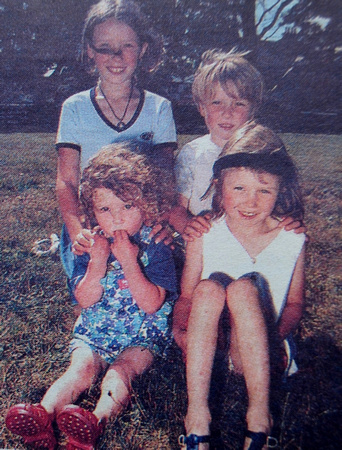 Shannan, Shane, Saoirse & Shauna Mulvany enjoy the Greystones Summer Fest 1999 Bray People