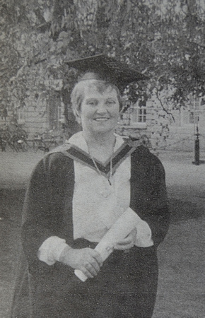 Colette Connolly nabs her BA (Hons) Music from Trinity College 1999 Bray People