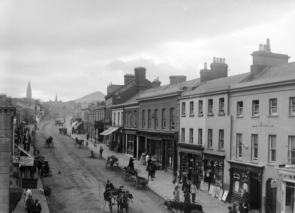 Bray Main Street by Fergus O'Connor c.1910