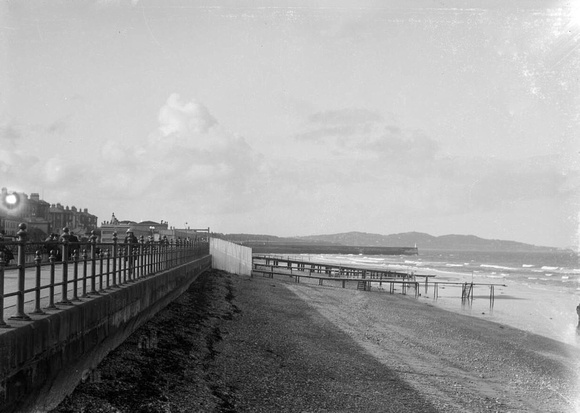 Promenade & Beach at Bray by Fergus O'Connor c.1910