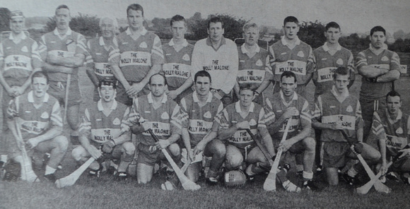 Kilcoole win the Sally Cup at Pearse Park 1999 Bray People