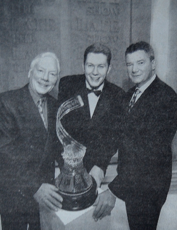 Greystones' robin Tritschler gets his Grooviest Tenor award 1999 Bray People