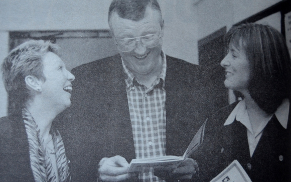 Greystones Community Centre's Race Night with Jackie Clarkin, Declan Lynch & Pauline Brennan 1999 Bray People