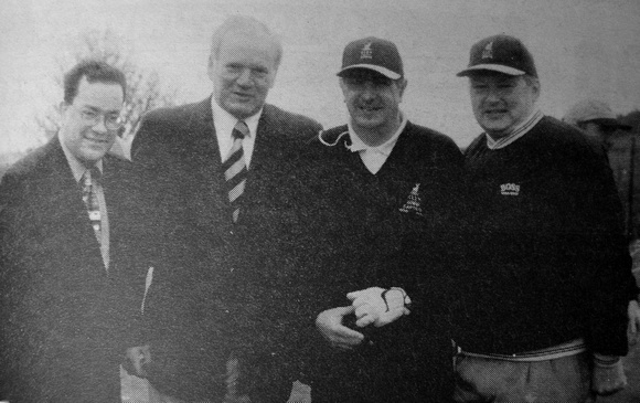 Captain's Drive-In at Glen Of The Downs with Ray O'Toole, Michael Doyle, Michael Boland & Richard O'Hanrahan 1999 Bray People